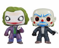 0 Glow Joker & Joker Bank Robber Gemini Collectibles DC Universe Funko pop