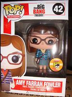 42 Amy Farrah Fowler Coloroff BBT SDCC 2013 Big Bang Theory Funko pop