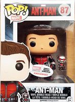 87 Unmasked Ant Man with Actual Size Ant Man Marvel Comics Funko pop