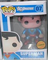 7 Bobblehead Metallic Superman CHASE Target Exclusive DC Universe Funko pop
