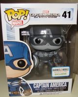 41 CA2 B&W Capt. America B&N Marvel Comics Funko pop