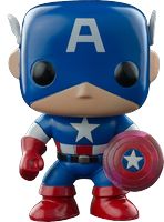 159 75th Anniversary Captain America Kohls Marvel Comics Funko pop