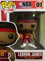 1 Cleveland Lebron James Sports NBA Funko pop