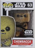 63 Flocked Chewbacca Smugglers Bounty Star Wars Funko pop