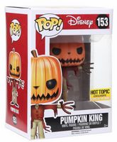 153 Pumpkin King Glow In The Dark Hot Topic Nightmare Before Christmas Funko pop