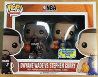 0 Dwyane Wade vs Stephen Curry Sports NBA Funko pop