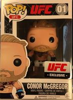 1 White Trunks Conor McGregor Sports UFC Funko pop