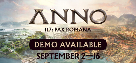a small Image of Anno 117: Pax Romana video game logo and a link to it's Steam Store page
