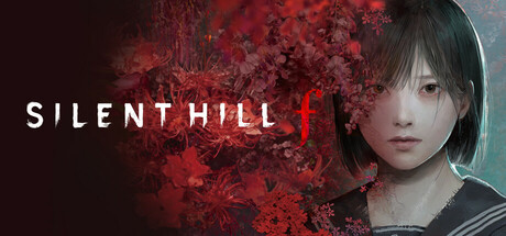 a small Image of SILENT HILL f video game logo and a link to it's Steam Store page
