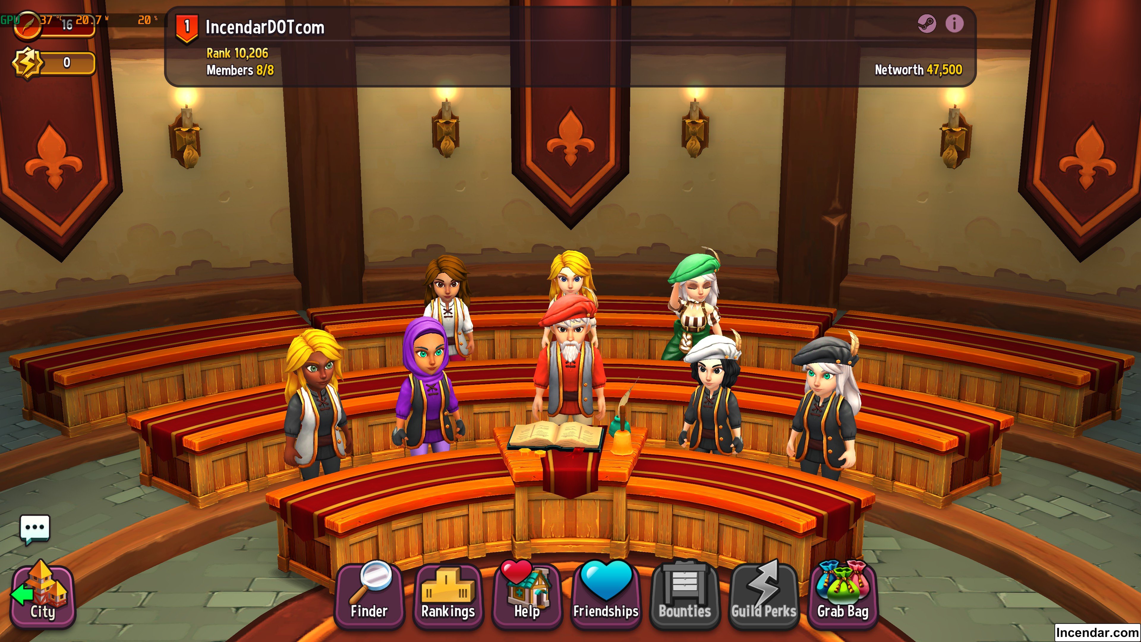 Screenshot 4k Image Shop Titans Game Guild Level 1