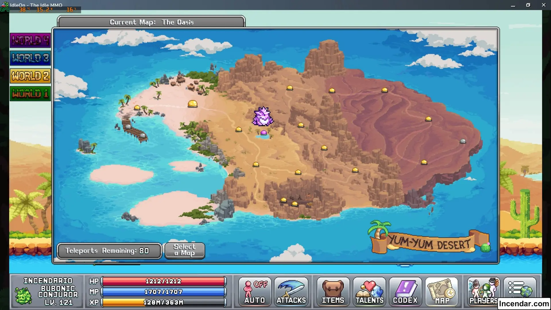 Image Of location and How to find Poppy's Fish Pond Incremental Game in World 2