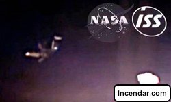 UFO sighting NASA film extraordinary alien UFO outside International Space Station AN ALIEN UFO has been sighted lurking near the International Space Station (ISS) before the video feed was dramatically cut by NASA, an alien life conspiracy theorist ha