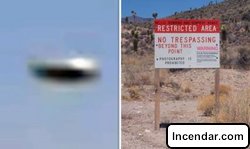 Area 51 Metallic UFO caught on video near military base as people prepare to storm site A UFO has allegedly been seen flying near the top secret Area 51 base in Nevada, adding fuel to the fire at claims the US government is hiding alien technology 