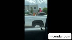 Video shows Florida woman in wheelchair riding in back of pickup truck