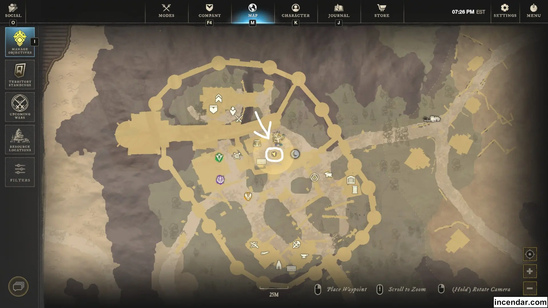 new world faction supply cart city location prydwen monarchs bluffs town2.webp 