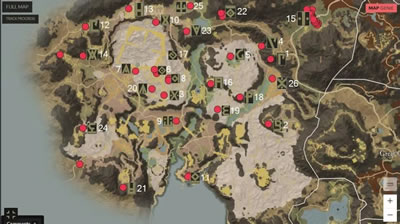 New World Ancient glyph locations and translations