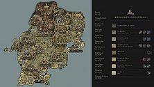  level zone map with resources image for Amazon New World