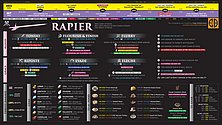  weapon infographic rapier image for Amazon New World
