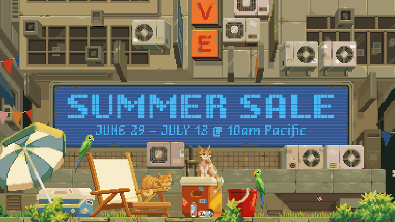 Small video game logo image for ☀️Steam Summer Sale 2026☀️
