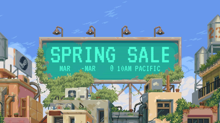 Small video game logo image for 🌷Steam Spring Sale 2026🌷