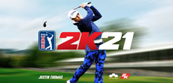 PGA Tour 2K21 logo